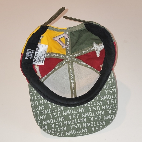 BORN FLY ORIGINALS SNAPBACK BASEBALL CAP - Picture 8 of 9